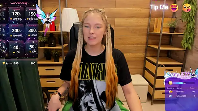  fiona Love online show from 1, 2, 2025