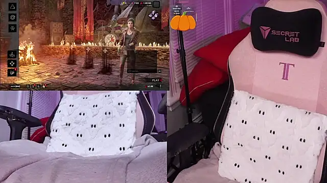 Snapshot of evamila chatting on 9, 10, 2025 evamila online show from 9, 10, 2025