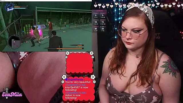 Snapshot of evamila chatting on 8, 2, 2026 evamila online show from 8, 2, 2026