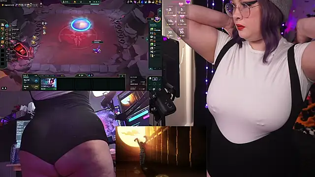 Snapshot of evamila chatting on 6, 11, 2025 evamila online show from 6, 11, 2025