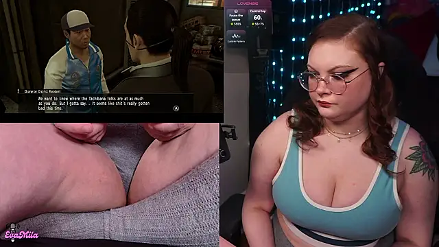 Snapshot of evamila chatting on 1, 2, 2026 evamila online show from 1, 2, 2026