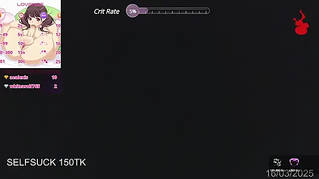 Snapshot of Herazuline chatting on 17, 3, 2025 Herazuline online show from 17, 3, 2025