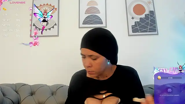 Snapshot of Dounia_nagi chatting on 20, 3, 2025 Dounia nagi online show from 20, 3, 2025