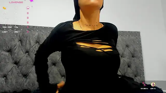 Snapshot of Dounia_nagi chatting on 13, 2, 2025 Dounia nagi online show from 13, 2, 2025