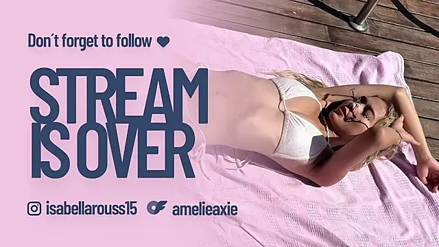 AmelieAxie online show from 26, 1, 2025