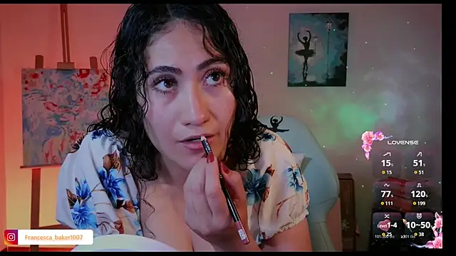 francesca baker1007 online show from 13, 4, 2026