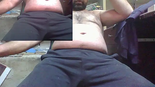 masculine bear daddy online show from 23, 1, 2025