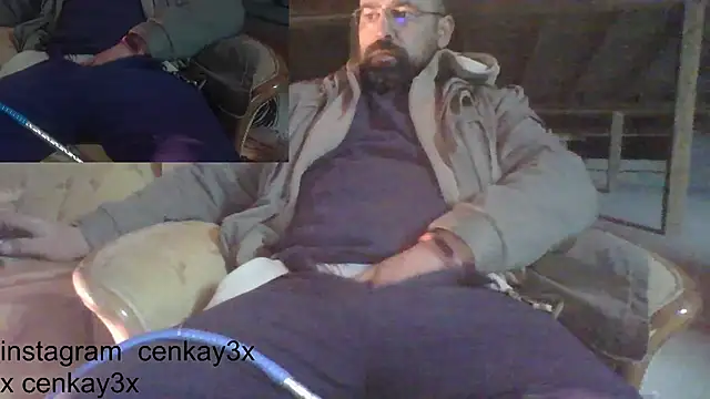 masculine bear daddy online show from 18, 2, 2025