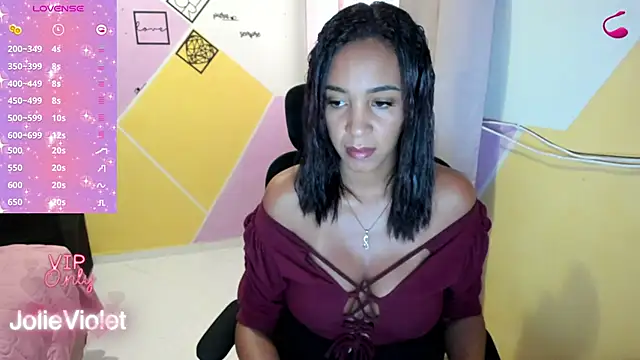 JolieViolet online show from 16, 1, 2026