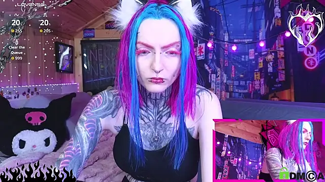 Snapshot of NekoCyber chatting on 9, 7, 2026 NekoCyber online show from 9, 7, 2026