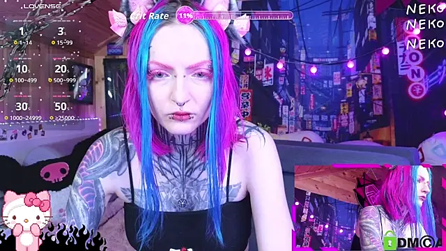 Snapshot of NekoCyber chatting on 14, 6, 2026 NekoCyber online show from 14, 6, 2026