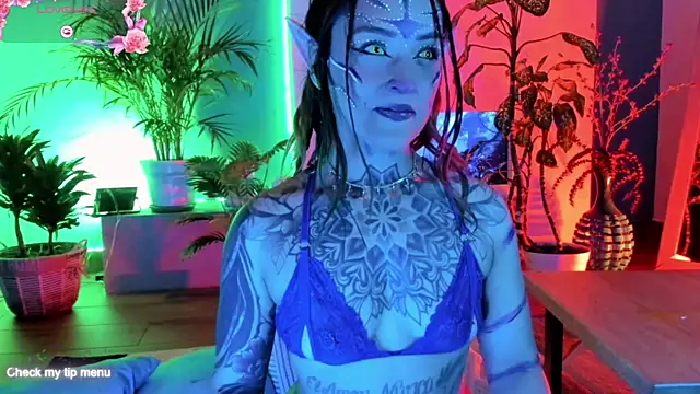 Snapshot of Megan_inked chatting on 4, 10, 2025 Megan inked online show from 4, 10, 2025