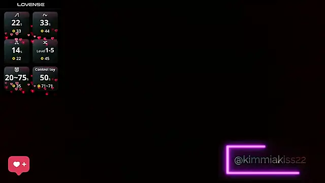kimmiakiss22 online show from 22, 2, 2026