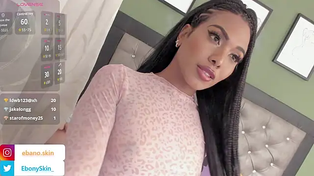 EbonySkin online show from 24, 10, 2025