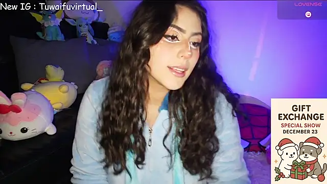 TuWaifuVirtual1 online show from 19, 12, 2025