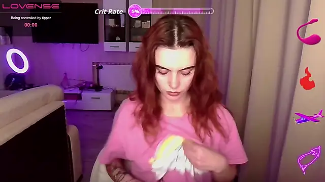 RinaDevil online show from 7, 10, 2025