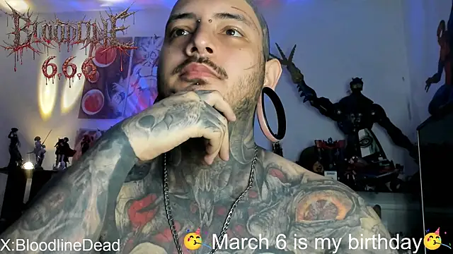 DEATHINK666XX online show from 28, 2, 2026