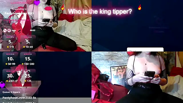 dominatrixredsonyja online show from 11, 1, 2026