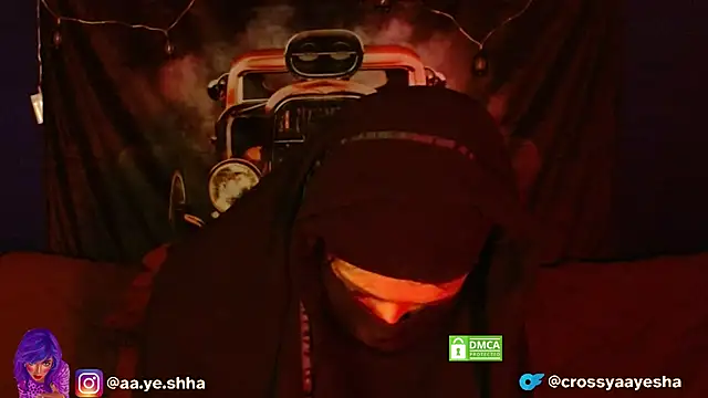 CrossyAayesha online show from 25, 11, 2025