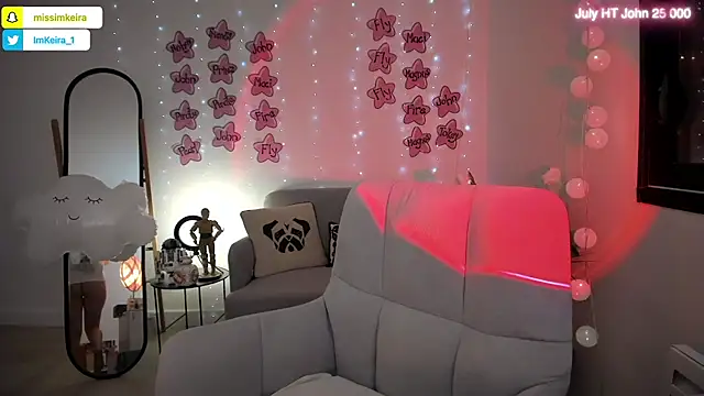 ImKeira online show from 7, 7, 2026