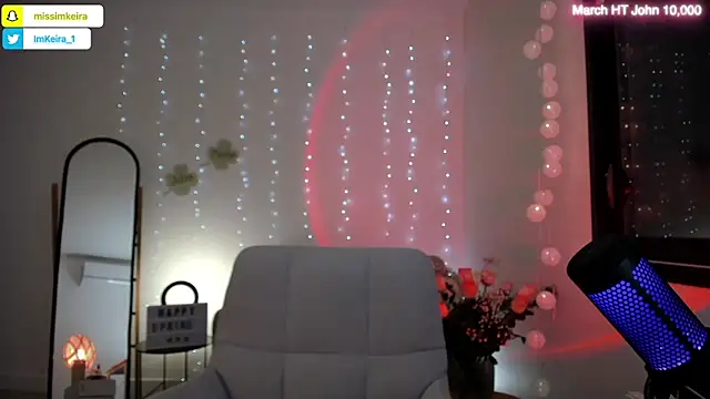 ImKeira online show from 10, 3, 2026