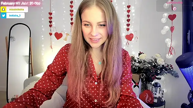 ImKeira online show from 14, 2, 2026