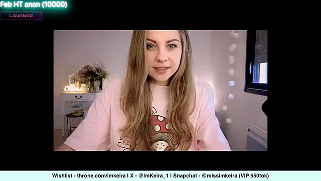 Snapshot of ImKeira chatting on 22, 2, 2025 ImKeira online show from 22, 2, 2025