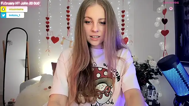 ImKeira online show from 15, 2, 2026