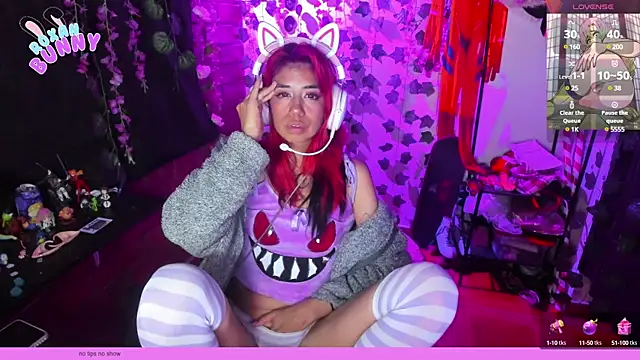 Roxanbunny1 online show from 19, 2, 2025