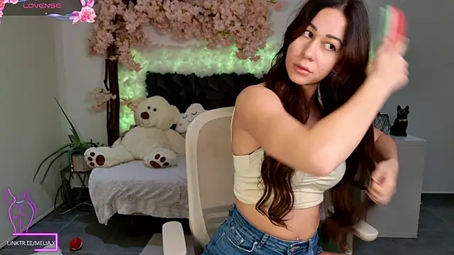 Snapshot of Meliazz chatting on 25, 1, 2025 Meliazz online show from 25, 1, 2025