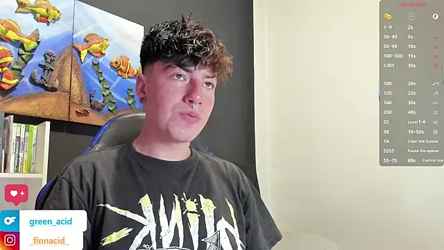 Green acid01 online show from 8, 4, 2026