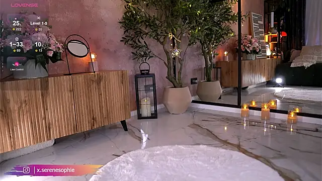 Serene Sophiex online show from 7, 1, 2026