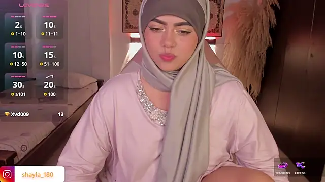 shayla 18 online show from 21, 12, 2025