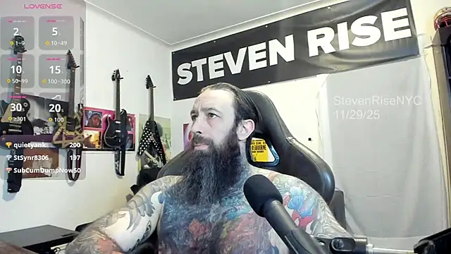 StevenRiseNYC online show from 29, 11, 2025